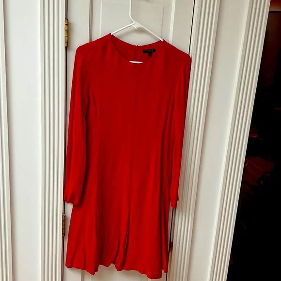 Massimo Dutti | Dresses | Massimo Dutti Red Cocktail Dress